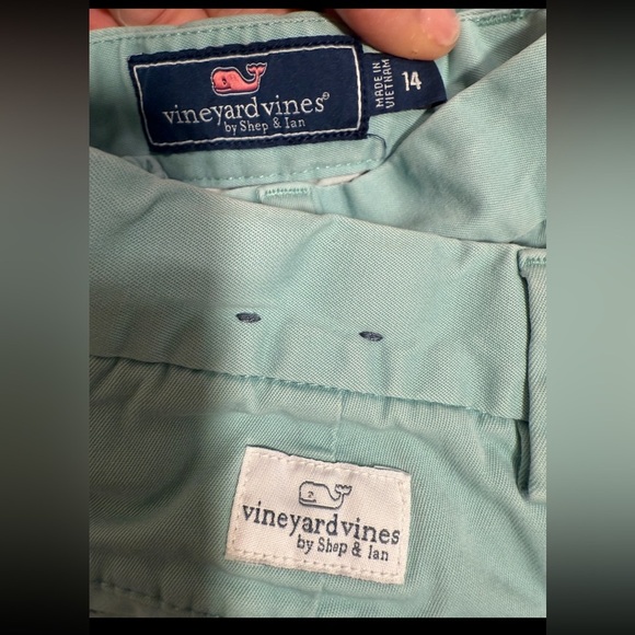 Vineyard Vines Boys Classic Chino Pants | Size 14 | Light Blue - Picture 1 of 4